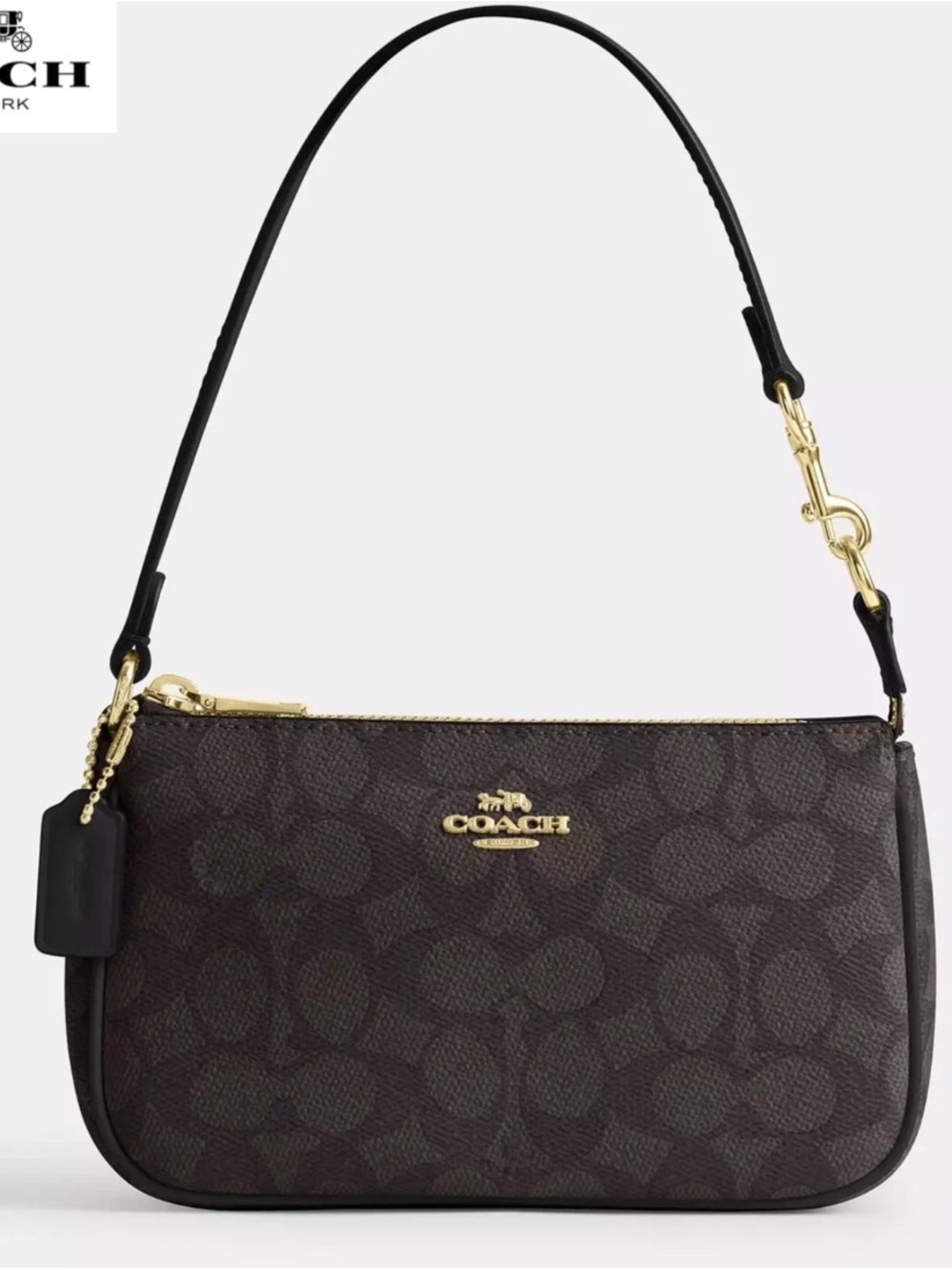 Coach Nolita 19 Walnut Black